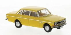 Brekina 29422 HO Scale 1966-1973 Volvo Series 144 Sedan Honey Yellow