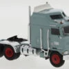 Brekina 98572 HO Scale 1973 Kenworth K100 Aerodyne Sleeper Cab #100 Blue/Grey/Red