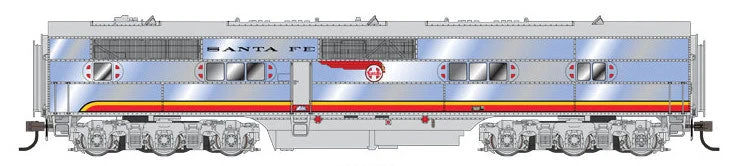 Broadway Limited Imports 4536 HO Scale E1 Santa Fe ATSF #2A Paragon3 - NOS 1 Broadway Limited Imports 4536 HO Scale E1 Santa Fe ATSF #2A Paragon3 - NOS