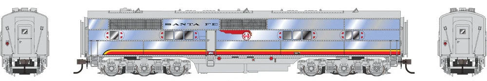 Broadway Limited Imports 4536 HO Scale E1 Santa Fe ATSF #2A Paragon3 - NOS 2 Broadway Limited Imports 4536 HO Scale E1 Santa Fe ATSF #2A Paragon3 - NOS - Image 2