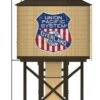 Broadway Limited Imports 7924 HO Scale Wood Water Tower - Union Pacific UP (Operating/Sound)