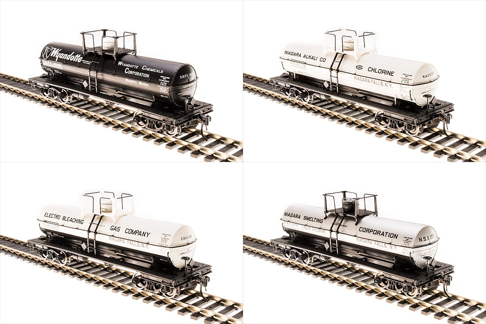 BLI (Broadway Limited Imports) 6127 6,000 Gallon Tank Private Roads #B 4 Pack 1 BLI (Broadway Limited Imports) 6127 6,000 Gallon Tank Private Roads #B 4 Pack