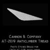 Cannon & Company 2019 HO Scale Anticlimber Safety Tread Fits #2105 50-Series Anticlimber (6-Pack)