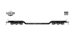 Class One Model Works FC00210 HO Scale GSC Heavy Duty Flatcar "Wood Deck" Erie 7265