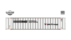 Class One Model Works HO Scale Monon 48' Container NS Triple Crown TCZU 281569 / 281746 2-Pack #2