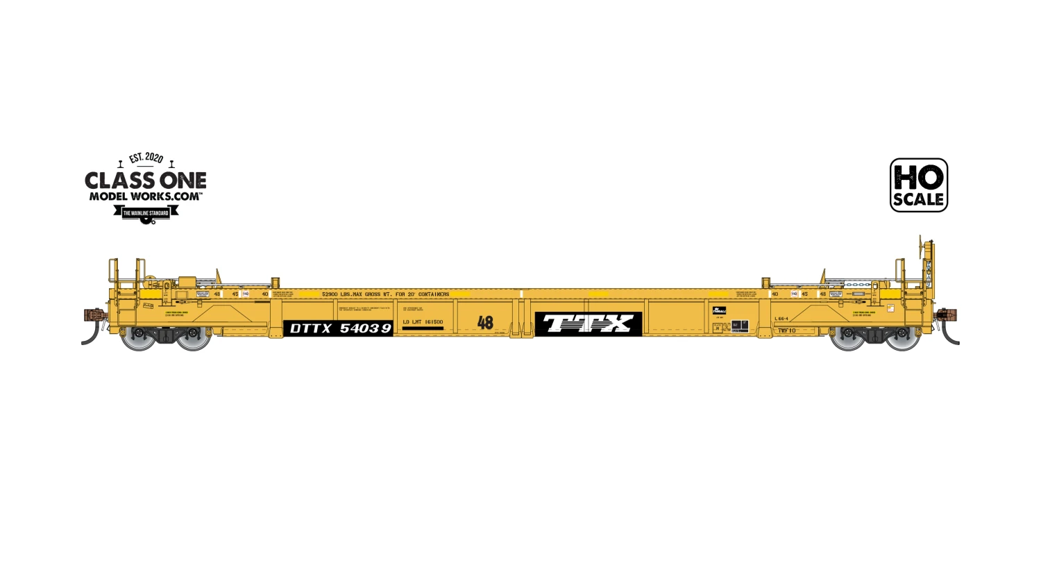 Class One Model Works HO Scale TWF10 Intermediate Paint TTX DTTX 1 Class One Model Works HO Scale TWF10 Intermediate Paint TTX DTTX