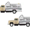 Classic Metal Works 50416 N Scale 1957 Chevrolet Septic Tank Truck Montgomery 2 Pack