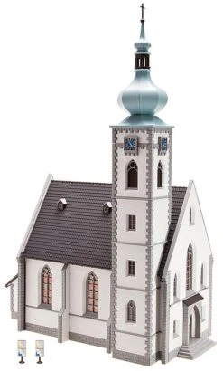 Faller 130490 HO Scale Village Church With 2 Steeple Options Kit 5 Faller 130490 HO Scale Village Church With 2 Steeple Options Kit -Model Train Toys Shop faller 130490 ho scale village church with 2 steeple options kit 3