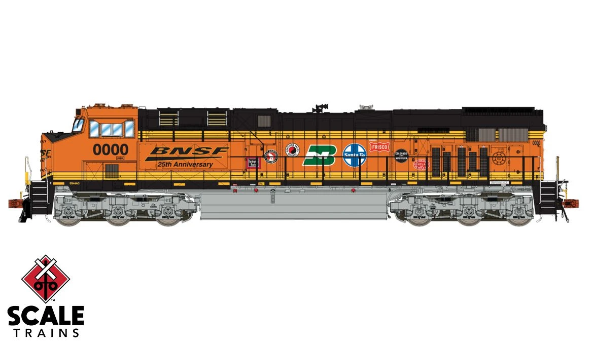 Fox Valley Models 10005 N Scale ES44AC "25th/Heritage III" BNSF 6075 1 Fox Valley Models 10005 N Scale ES44AC "25th/Heritage III" BNSF 6075