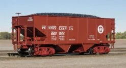 Fox Valley Models 15025 HO Scale USRA 55-Ton 2-Bay Open Hopper Pennsylvania PRR 220022