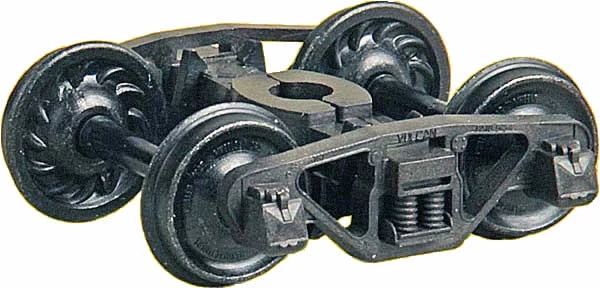 Kadee 1573 Kadee HO Scale #1573 Vulcan Double Truss "HGC' Trucks W/33" Ribbed Back Code 88 Metal Whe 1 Kadee 1573 Kadee HO Scale #1573 Vulcan Double Truss "HGC' Trucks W/33" Ribbed Back Code 88 Metal Whe