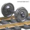 Kadee HO Scale 522 36" Diameter Wheelset-Passenger (Smooth)