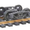 Kadee HO Scale 552 A.S.F Ride Control 50-Ton Trucks With 33" Smooth Back Wheels - Self Centering