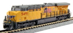 KATO 176-8932 N Scale GE ES44AC GEVO Diesel Union Pacific Flag UP 5380 With DCC