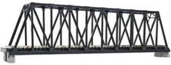 Kato 20434 N Scale UniTrack 248mm 9-3/4" Truss Bridge, Black