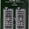 Kato 2170 HO Scale UniTrack 109mm 4-1/4" Straight Bumper (2 Pack)
