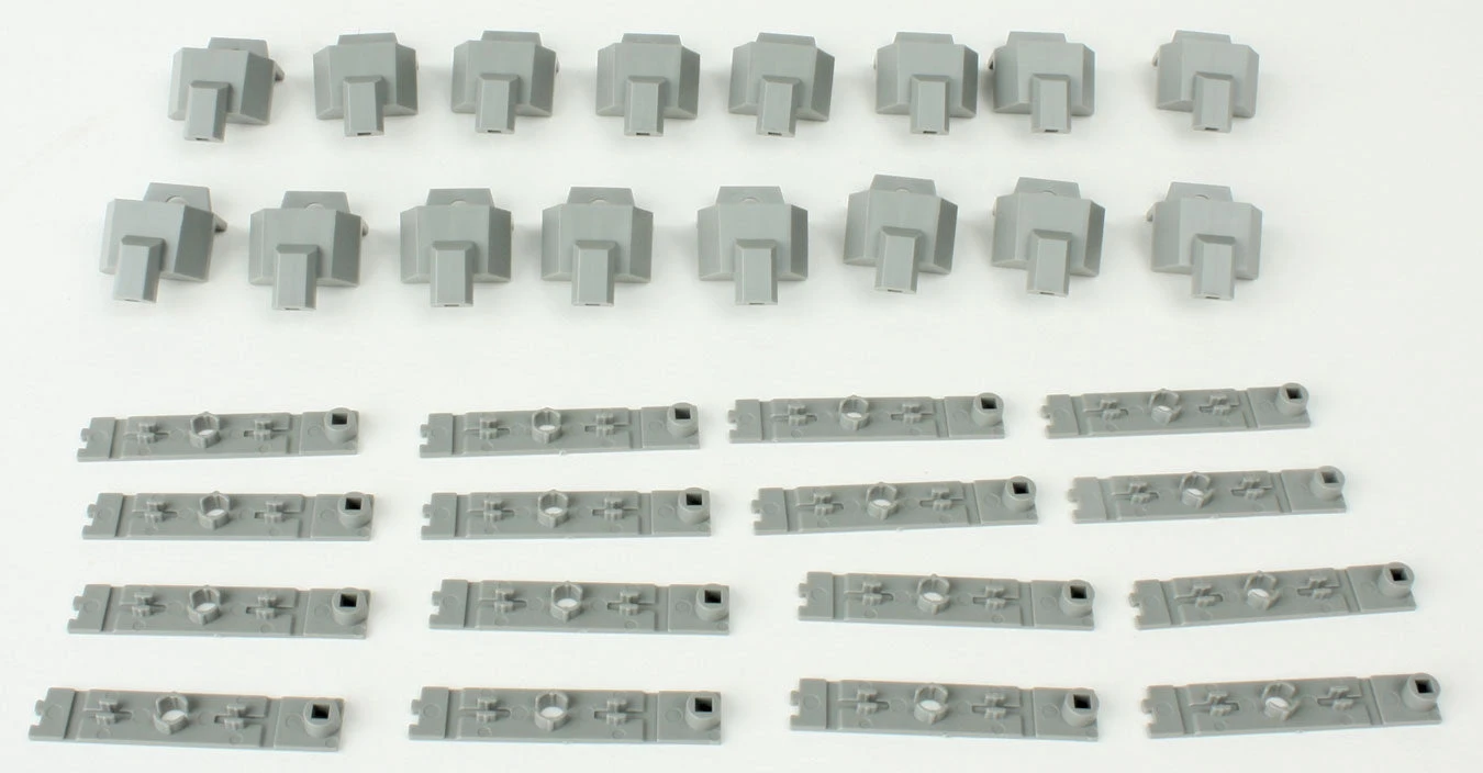 Kato 23056 N Scale UniTrack Catenary Pole Base Set 1 Kato 23056 N Scale UniTrack Catenary Pole Base Set