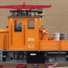 LGB 2033 G Gauge Gang Trolley Car Orange #2033 - USED