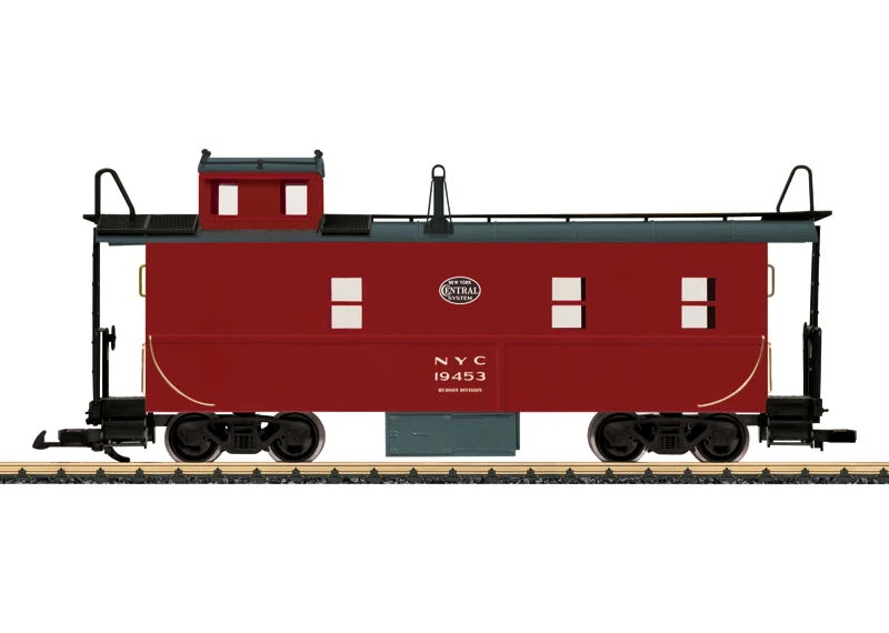 LGB 42793 G Gauge Red Caboose Undecorated With Decal Lettering For 5 Railroads 2 LGB 42793 G Gauge Red Caboose Undecorated With Decal Lettering For 5 Railroads - Image 2
