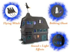 Lionel 1929170 O Gauge Halloween Haunted House (Plug-Expand-Play) -Model Train Toys Shop lionel 1929170 o gauge halloween haunted house plug expand play4