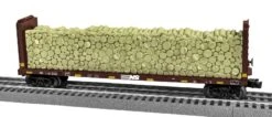 Lionel 2043114 O Gauge Bulkhead Flatcar Norfolk Southern NS 118068