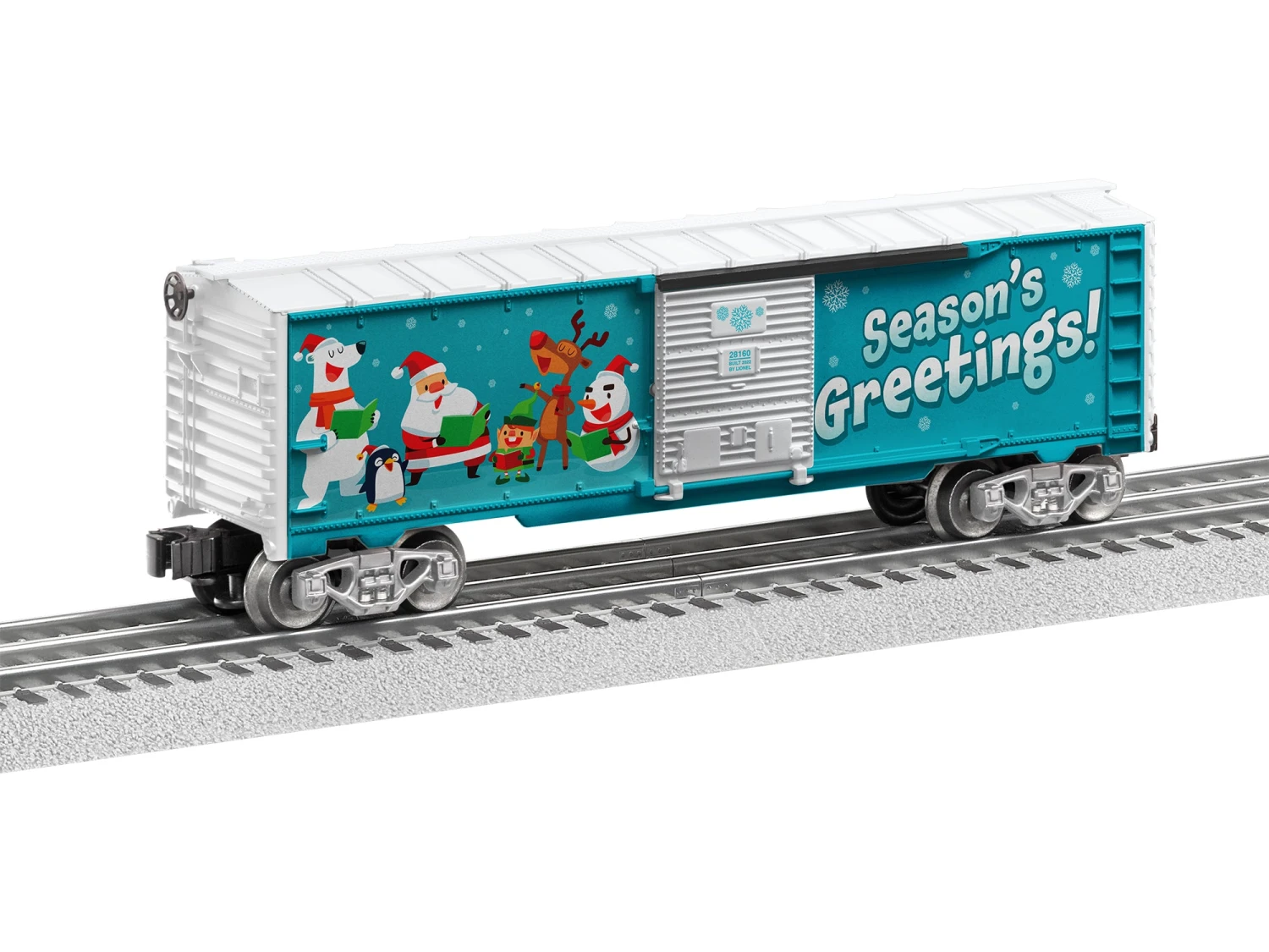 Lionel 2228160 O Gauge 2022 Christmas Music Boxcar 1 Lionel 2228160 O Gauge 2022 Christmas Music Boxcar