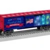 Lionel 2228400 O Scale Illuminated Forth Of July Boxcar With Sound