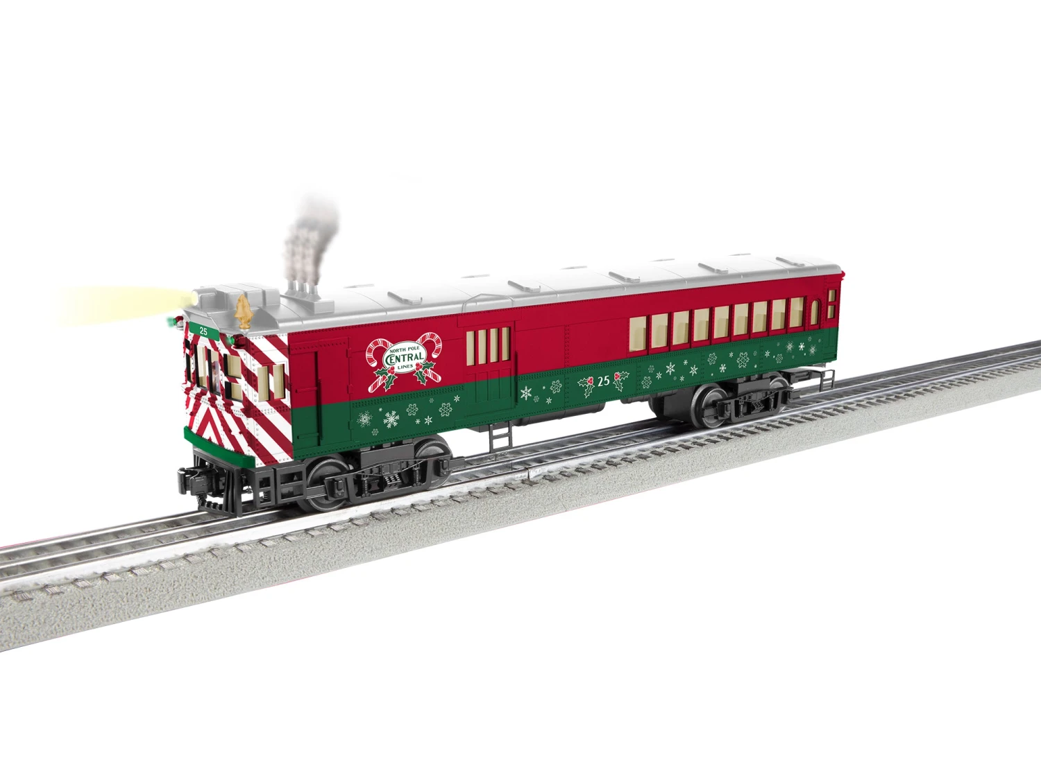 Lionel 2235090 O Gauge LionChief 2.0 Christmas Doodlebug 1 Lionel 2235090 O Gauge LionChief 2.0 Christmas Doodlebug