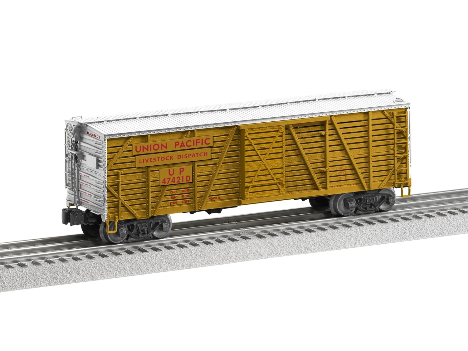 Lionel 2326370 O Scale Vision Stock Car 3 Pack Union Pacific UP 1 Lionel 2326370 O Scale Vision Stock Car 3 Pack Union Pacific UP