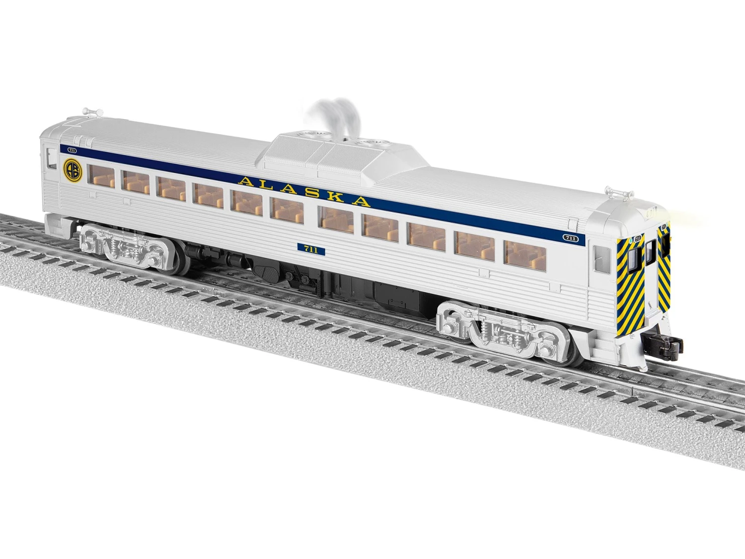 Lionel 2335120 O Gauge LionChief Plus 2.0 Budd RDC1 Alaska Railroad ARR 711 1 Lionel 2335120 O Gauge LionChief Plus 2.0 Budd RDC1 Alaska Railroad ARR 711