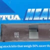 Mantua Heavys 734-30 HO Scale 40' Steel Boxcar Kit Erie 78305 - NOS