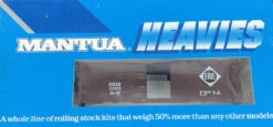 Mantua Heavys 734-30 HO Scale 40' Steel Boxcar Kit Erie 78305 - NOS