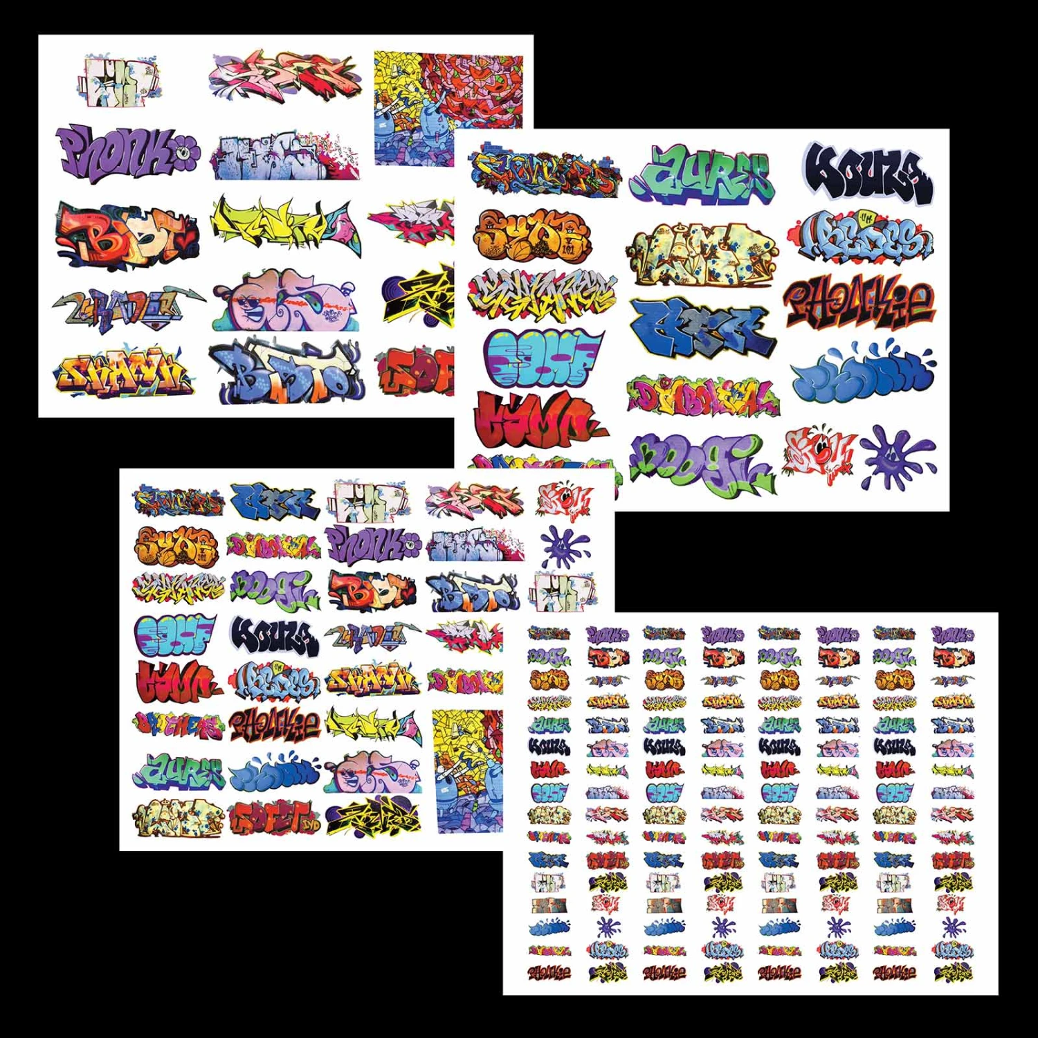 Micro-Mark 88568 Multi Scale Railroad Graffiti Decal Set 2 Micro-Mark 88568 Multi Scale Railroad Graffiti Decal Set - Image 2