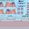 Microscale Decals 87-1145 HO Scale Union Pacific UP SD70M Diesels (2001+)