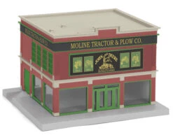 MTH 30-90145 O Gauge #1 Commercial Building John Deere Tractor Dealership - NOS