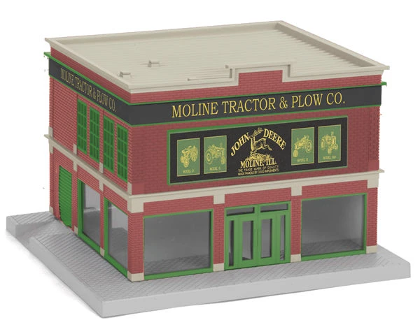 MTH 30-90145 O Gauge #1 Commercial Building John Deere Tractor Dealership - NOS 1 MTH 30-90145 O Gauge #1 Commercial Building John Deere Tractor Dealership - NOS
