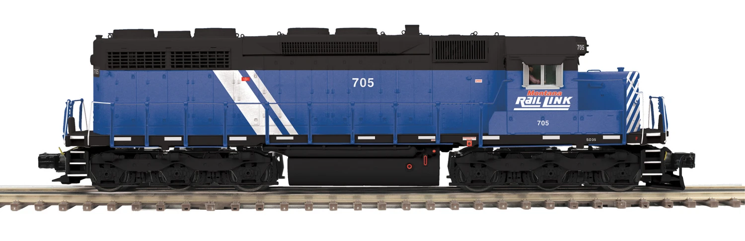 MTH Premier 20-21761-1 O Scale EMD SD35 Diesel Montana Rail Link MRL 705 With PS3 1 MTH Premier 20-21761-1 O Scale EMD SD35 Diesel Montana Rail Link MRL 705 With PS3