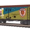 MTH Premier 20-94656 O Scale 36' Wood Reefer Ballantine Beer PBBX