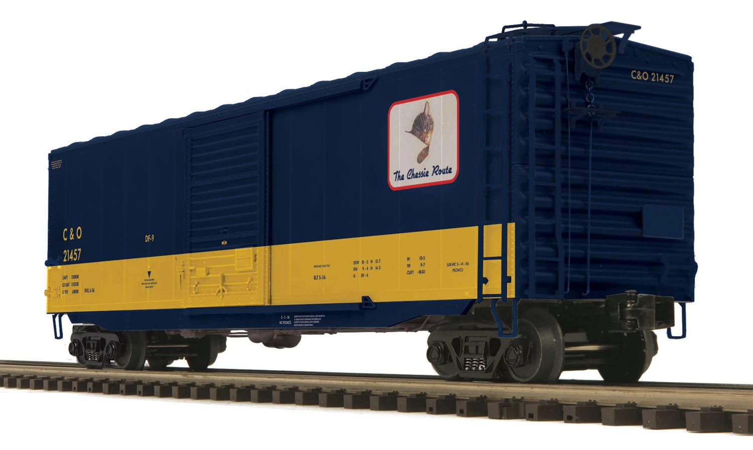 MTH Premier 20-99380 O Scale 50' PS-1 Boxcar Chesapeake & Ohio C&O 21457 1 MTH Premier 20-99380 O Scale 50' PS-1 Boxcar Chesapeake & Ohio C&O 21457