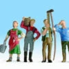 Noch 15614 HO Scale Figures Grape Growers Winery Workers