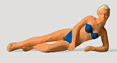 Preiser 28073 HO Scale Individual Figure - Female Swimmer