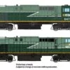 Rapido 033029 HO Scale MLW M420 + M420B Diesel British Columbia "Lightning" BCR 642 + 686