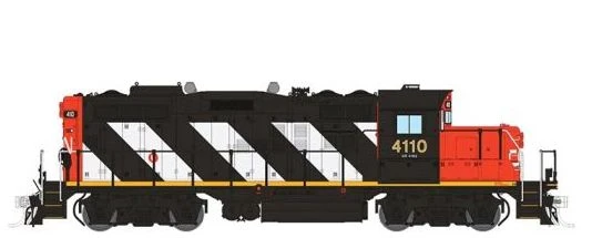 Rapido 041008 HO Scale GP9rm Canadian National "Stripes" CN 4110 1 Rapido 041008 HO Scale GP9rm Canadian National "Stripes" CN 4110