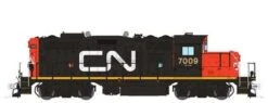 Rapido 041012 HO Scale GP9rm Canadian National "Wet Noodle" CN 7009