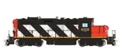 Rapido 041506 HO Scale GP9rm Canadian National "Stripes" CN 4105 With DCC And Sound