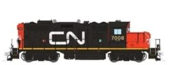 Rapido 041511 HO Scale GP9rm Canadian National "Wet Noodle" CN 7008 With DCC And Sound