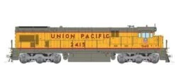 Rapido 042529 HO Scale GE C30-7 Union Pacific "Early" UP 2415 With DCC And Sound