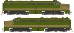 Rapido 23544 HO Scale ALCo PA-1 / PB-1 Canadian National CN Demonstrator 9077/9078 DCC And Sound