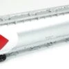 Rapido Trains 127028A HO Scale MIL 3800 Cylindrical Hopper "Silver Repaint" CP Rail Single