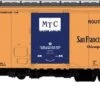 Rapido Trains 156009A HO Scale RR-61 Reefer Santa Fe San Francisco Chief SFRD # Varies